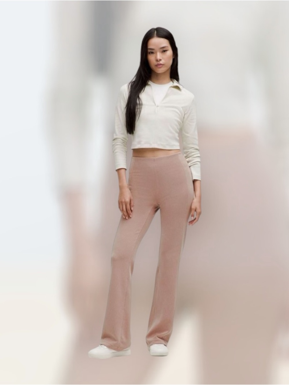 Lululemon Ribbed Softstreme Flared
Pant *Regular
Twilight Rose